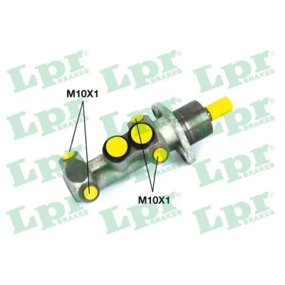 Billede af LPR 6771 Bremsehovedcylinder 22,2 Gråt støbejern 10 X 1 (4) FIAT: Marea Sedan, Uno Hatchback