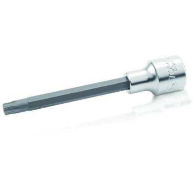 Billede af TOPTUL BCGA1645 Skraldenøgleindsats (Hexagon) Torx T45 Krom vanadium stål ekstra lang