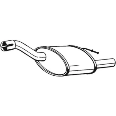 Billede af BOSAL 154 211 Lydpotte FORD: Focus Mk1 Hatchback