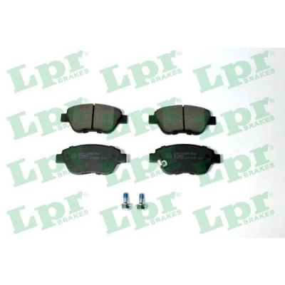 Billede af LPR 05P1247 Bremseklodser med skruer OPEL: Corsa D Hatchback, FIAT: Panda II Doblo I Stationcar, Cargo