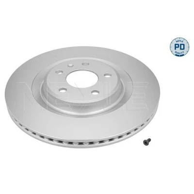 Billede af MEYLE 115 523 0035/PD Bremseskiver bagaksel 330 22 5 112 ventileret Zink lamel belagt med skruer PD Quality AUDI: A6 C7 Avant, Q7, A4 B8 Avant