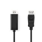 Billede af DisplayPort kabel Han HDMI Stik 4K@30Hz Nikkelplateret 2.00 m Runde PVC Sort Box