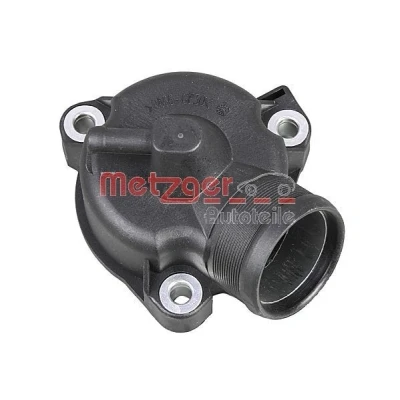 Billede af METZGER 4010186 Kølemiddelflange plastik uden termostat MERCEDES BENZ: 190