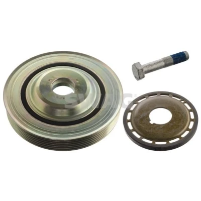 Billede af SWAG 62 10 6476 Remskive Krumtapaksel 6PK 153 5 med skrue FORD: MONDEO 4 Turnier, S Max Mk1, Galaxy Mk2 MPV, PEUGEOT: 407 SW, 508 I 308 SW