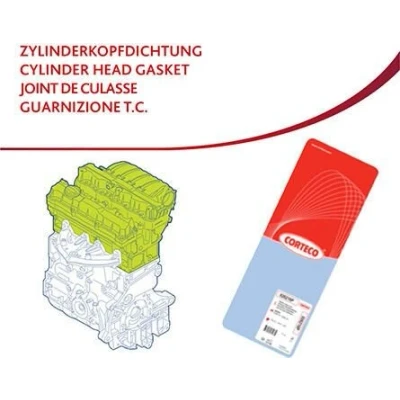 Billede af CORTECO 83403013 Toppakning 1 83 Metal