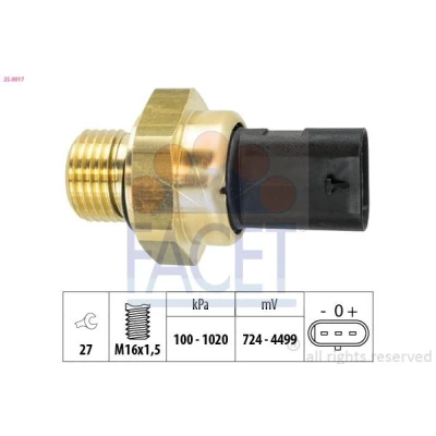 Billede af FACET 25.0017 Sensoren M16x1,5 FORD: FIESTA 6