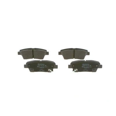 Billede af BOSCH 0 986 494 766 Bremseklodser Low Metallic med akustisk advarsel for slid anti knirke plade