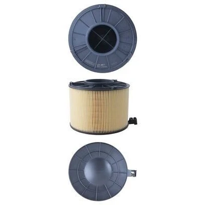 Billede af MAHLE ORIGINAL LX 4411 Luftfilter 125,2 169,4 Filterindsats AUDI: A4 B9 Avant, Sedan, A5 Sportback