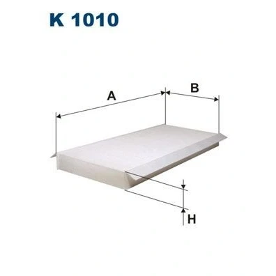 Billede af FILTRON K 1010 Kabinefilter Partikelfilter 345 147 30 FORD: StreetKA Cabriolet, FIESTA 4, KA Hatchback