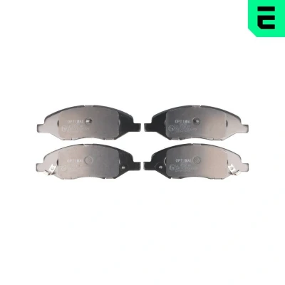 Billede af OPTIMAL BP 12658 Bremseklodser foraksel med akustisk advarsel for slid NISSAN: Note I, MICRA 3, 2