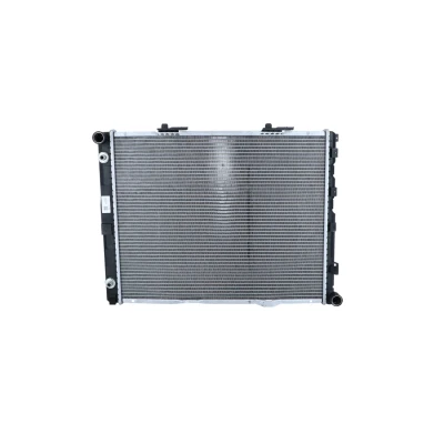 Billede af NRF 58253 Radiator Aluminium 612 485 42 med monteringsdele Loddet køleripper MERCEDES BENZ: W124 Sedan, Stationcar