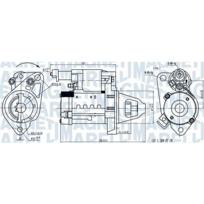 Billede af MAGNETI MARELLI 063721642610 Starter 12 1,4 9