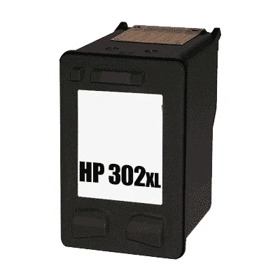 Billede af HP 302XL sort blækpatron 15 ml F6U68AE Kompatibel