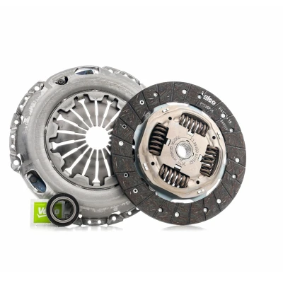 Billede af VALEO KIT3P 826326 Kobling med koblingstrykplade koblingsskive, udrykkerleje 221 VOLKSWAGEN: GOLF 6, Touran I, Polo V Hatchback