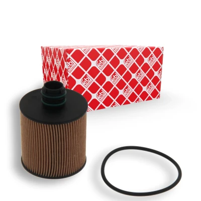 Billede af FEBI BILSTEIN 38873 Oliefilter med tætningsring Filterindsats FIAT: Grande Punto Hatchback, Ducato III Bus, Evo Hatchback