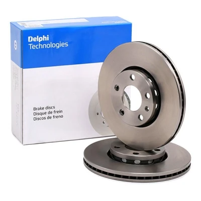Billede af DELPHI BG2745 Bremseskiver 288 25 5 ventileret olieret ubehandlet uden hjullejer, ABS sensorring AUDI: A4 B5 Avant, B8 B7 Avant