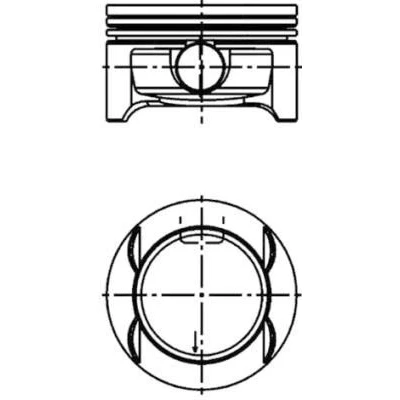 Billede af KOLBENSCHMIDT 40384600 Motor Stempel 73,4 OPEL: Corsa D Hatchback, C Hatchback