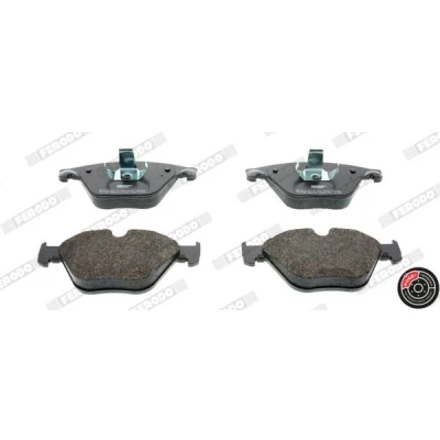 Billede af FERODO PREMIER ECO FRICTION FDB4382 Bremseklodser Forberedt til slidindikator med stempelklips uden tilbehør BMW: 5 Touring, Sedan, 7