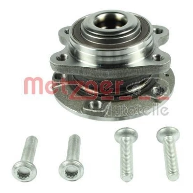 Billede af METZGER WM 6548 Hjullejesæt med integreret magnetisk sensorring, hjulnav AUDI: A6 C6 Avant, Sedan