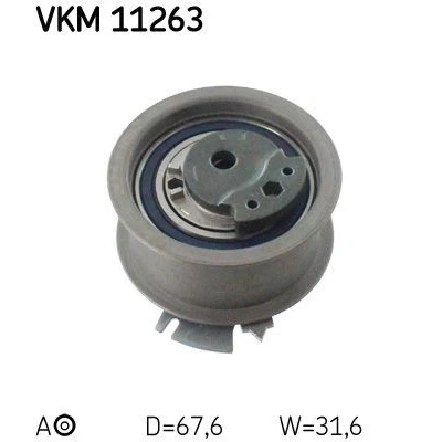 Billede af SKF VKM 11263 Strammehjul, tandrem SKODA: Octavia 2 Combi, Superb II Stationcar, SEAT: Leon Hatchback