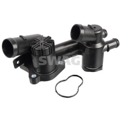 Billede af SWAG 33 10 0796 Termostat 80, 89 med pakning temperaturkontakt hus VOLKSWAGEN: GOLF 6, Touran I, Polo V Hatchback, SEAT: Ibiza 4 Sportcoupe