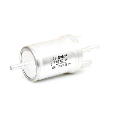 Billede af BOSCH F 026 403 006 Brændstoffilter Ledningsfilter 8 SKODA: Fabia III Stationcar, 2, SEAT: Toledo 3, Altea, Ibiza 4 Sportcoupe