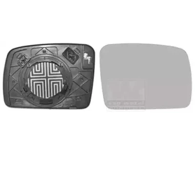 Billede af VAN WEZEL 0255838 Spejlglas højre LAND ROVER: Range Rover 3, Discovery 3