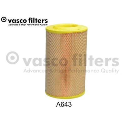 Billede af DAVID VASCO A643 Luftfilter 284 163 rund Filterindsats med integreret gitter FIAT: Ducato II Ladvogn/Chassis, Bus, Van
