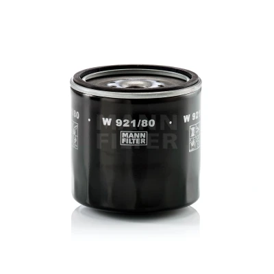 Billede af MANN filter W 921/80 Oliefilter M 20 X 1.5 med en returløbs stop ventil Påskruet MITSUBISHI: Canter 6.Generation