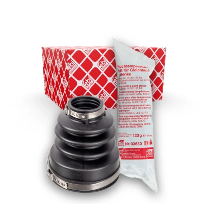 Billede af FEBI BILSTEIN 171724 Drivakselmanchet gearkasse monteret, højre foraksel Gummi FORD: C Max, Focus 2 Kombi,