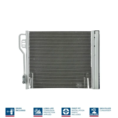 Billede af NISSENS 940185 Kondensator med tørrer Aluminium 450 R 134a SMART: Fortwo II Coupe