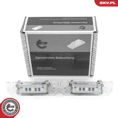 Billede af ESEN SKV 72SKV518 Nummerpladelys LED venstre, højre VOLKSWAGEN: Golf 4, 4 Variant