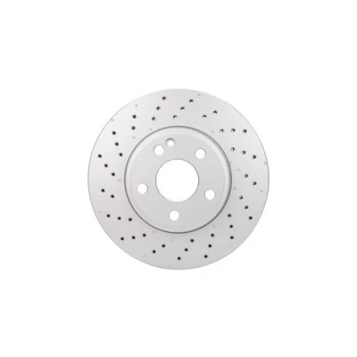 Billede af HELLA PRO High Carbon 8DD 355 129 681 Bremseskiver 295 28 05/06 112 indvendigt ventileret, hullet coatet højkarboniseret uden hjulbolte, hjulnav