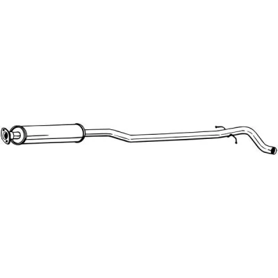Billede af BOSAL 286 189 Midterste Lyddæmper VOLVO: S60 I