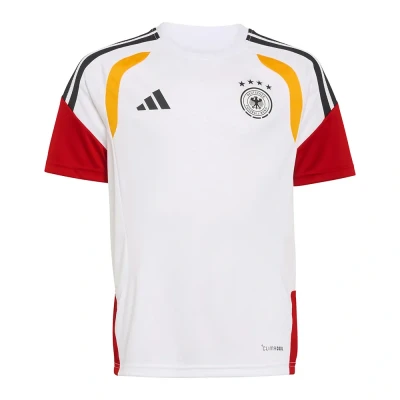 Billede af adidas Performance Germany TIRO Training KIDS Unisex Fodboldtrøjer til børn, Størrelse: 176, White