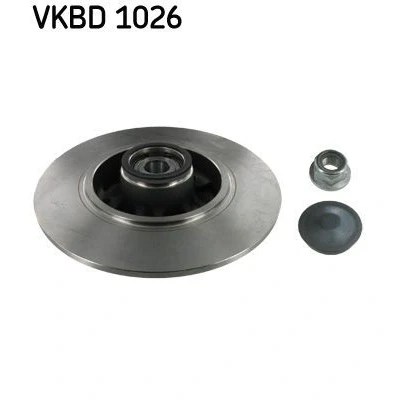 Billede af SKF VKBD 1026 Bremseskiver 260, 55 8 5 fuldstændigt med integreret hjulleje, magnetisk sensorring RENAULT: MEGANE 3 Coupe,
