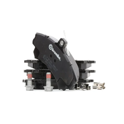 Billede af BREMBO P 50 055 Bremseklodser med akustisk advarsel for slid bremsecaliperskruer tilbehør MITSUBISHI: Colt 6, VI CZC Cabriolet