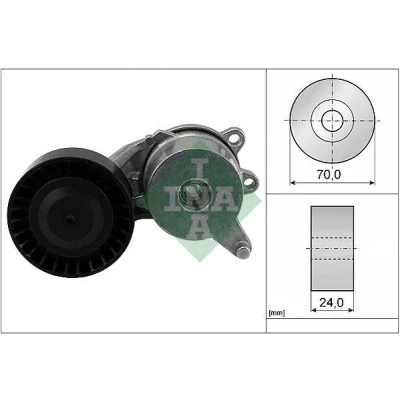 Billede af INA 534 0553 10 Remstrammer, kilerem TOYOTA: Aygo, Yaris III Hatchback, CITROËN: C1 II