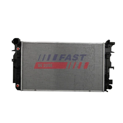 Billede af FAST FT55534 Radiator Aluminium 680 396 26 uden ramme Loddet køleripper