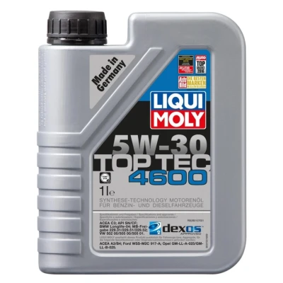 Billede af Motorolie LIQUI MOLY TOP TEC 4600 5W30 1L
