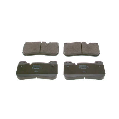 Billede af BOSCH 0 986 424 921 Bremseklodser Low Metallic med anti knirke plade, monteringsvejledning BMW: 5 Sedan