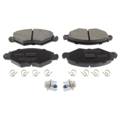 Billede af MAPCO 6516 Bremseklodser foraksel med anti knirke plade PEUGEOT: 206 Hatchback, 206+ SW, CITROËN: Xsara Coupe, Hatchback