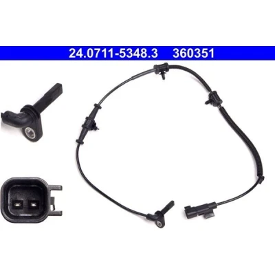 Billede af ATE 24.0711 5348.3 ABS Sensor 800 OPEL: Astra J Hatchback, Sports Tourer, CHEVROLET: Cruze Sedan, Orlando