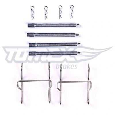 Billede af TOMEX brakes TX 43 22 Tilbehørssæt, skivebremsebelægning bagaksel PEUGEOT: 607 Sedan, 406 Stationcar, MERCEDES BENZ: Vito Bus