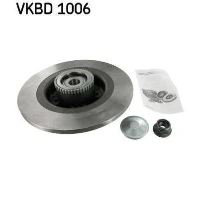 Billede af SKF VKBD 1006 Bremseskiver 274 10,9 4 fuldstændigt med integreret hjulleje, magnetisk sensorring RENAULT: Megane I Grandtour, Scénic 1