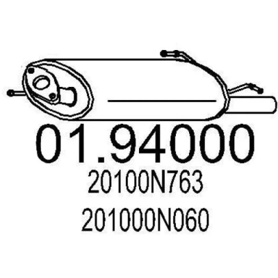 Billede af MTS 01.94000 Lydpotte 600