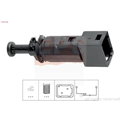 Billede af EPS 1.810.148 Bremselyskontakt mekanisk Made in Italy OE Equivalent RENAULT: TRAFIC 2