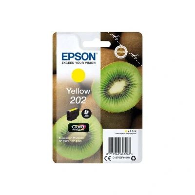 Billede af Epson T202 Yellow Original Blækpatron Standard