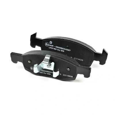 Billede af DELPHI LP3163 Bremseklodser med akustisk advarsel for slid anti knirke plade uden tilbehør OPEL: Corsa E Hatchback