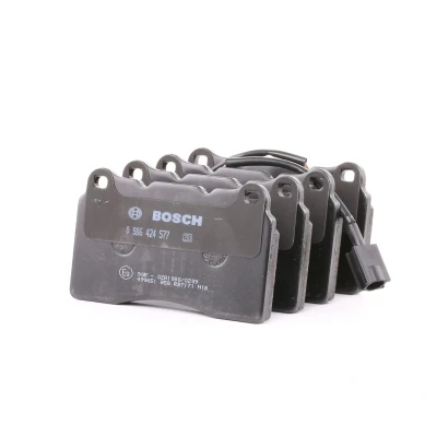 Billede af BOSCH 0 986 424 577 Bremseklodser Low Metallic med indbygget slidsensor anti knirke plade ALFA ROMEO: 159 Sedan, Giulietta Hatchback